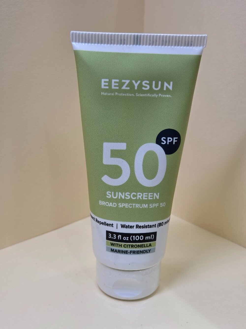 Eezysun spf 50 with insect repellent